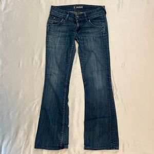 Hudson jeans. Well worn, soft denim. Women’s 26.
